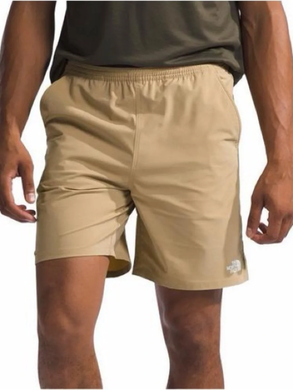 Men's The North Face Wander 2.0 Shorts khaki tan active 7” inseam XL